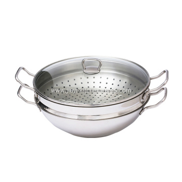 Container Stockpot Hot Pot Cooking Hotpot Stainless Steel